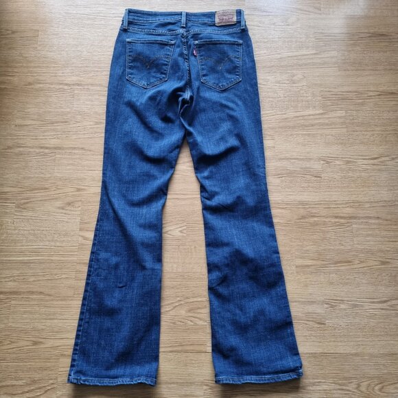 Levi's 725 High Rise Bootcut Jeans Size 30 - Picture 5 of 7